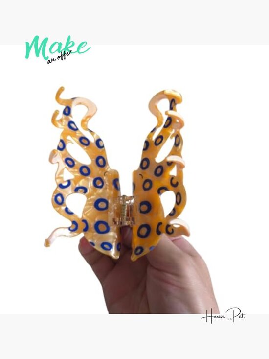 Octopus Hair Claw Clip, Acetate Fiber Claw Clip for Securing Hair main image 7